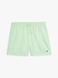 Green Signature Logo Mid Length Swim Shorts  Men