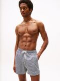 Multi Print Mid Length Swim Trunks  Men
