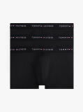 Black 3-Pack Signature Microfibre Trunks  Men