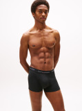 Black 3-Pack Signature Microfibre Trunks  Men