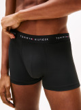 Black 3-Pack Signature Microfibre Trunks  Men