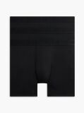 Black 3-Pack Everyday Luxe Tonal Boxer Briefs  Men