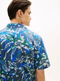 Multi Essential Print Bowling Shirt  Men