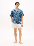 Multi Essential Print Bowling Shirt  Men