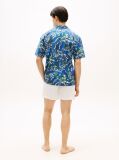 Multi Essential Print Bowling Shirt  Men
