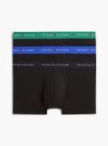 Multi 3-Pack Signature Repeat Logo Waistband Trunks  Men