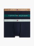 Multi 3-Pack TH Original Logo Waistband Trunks  Men