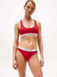 Red Icon Repeat Logo Briefs  Women