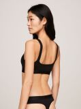 Μαύρο Σουτιέν Bralette Με Ενίσχυση Και Λογότυπο  Γυναίκες