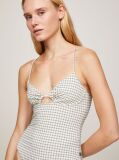 Multi Retro Cutout One-Piece Swimsuit  Women