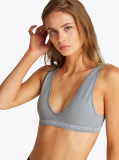 Blue Logo Removable Padding Bralette  Women
