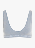 Blue Logo Removable Padding Bralette  Women