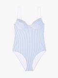 Multi Textured Demi Cup Swimsuit  Women