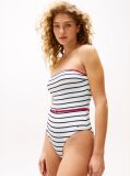 Multi The Sofia Capsule Bandeau Belted Swimsuit  Women