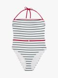 Multi The Sofia Capsule Bandeau Belted Swimsuit  Women