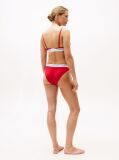 Red Heritage Waistband Logo Briefs  Women