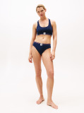 Blue TH Crest Ribbed Briefs  Women