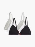 Multi 3-Pack Heritage Logo Triangle Bras  Women
