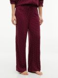 Red Essential Relaxed Drawstring Pyjama Bottoms  Women