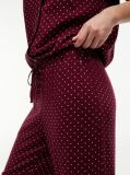 Red Essential Relaxed Drawstring Pyjama Bottoms  Women