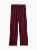 Red Essential Relaxed Drawstring Pyjama Bottoms  Women