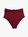 Red Ring High Rise Classic Bikini Bottoms  Women