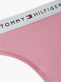 Pink Signature Logo Microfibre Thong  Women