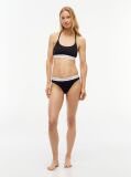 Black Signature Logo Microfibre Briefs  Women