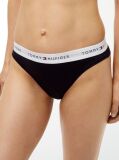 Black Signature Logo Microfibre Briefs  Women