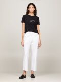 Black Organic Cotton Logo T-Shirt  Women