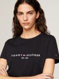 Black Organic Cotton Logo T-Shirt  Women