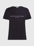 Black Organic Cotton Logo T-Shirt  Women