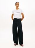 White Organic Cotton Logo T-Shirt  Women