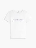 White Organic Cotton Logo T-Shirt  Women