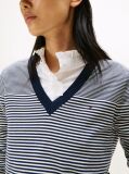 Multi Jersey V-Neck Jumper  Women