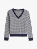 Multi Jersey V-Neck Jumper  Women