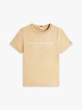 Καφέ T-Shirt Με Κλασική Λαιμόκοψη Και Λογότυπο  Γυναίκες