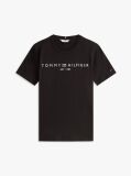 Μαύρο T-Shirt Με Κλασική Λαιμόκοψη Και Λογότυπο  Γυναίκες