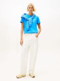 Blue Logo Crew Neck T-Shirt  Women