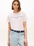 Pink Logo Crew Neck T-Shirt  Women