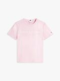 Ροζ T-Shirt Με Κλασική Λαιμόκοψη Και Λογότυπο  Γυναίκες