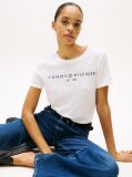 White Logo Crew Neck T-Shirt  Women