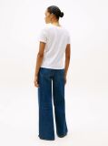 White Logo Crew Neck T-Shirt  Women
