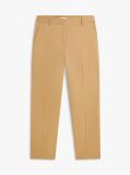 Brown Slim Fit Straight Leg Chinos  Women