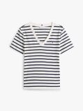 Multi V-Neck Slim Fit T-Shirt  Women