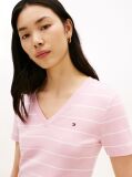Multi V-Neck Slim Fit T-Shirt  Women