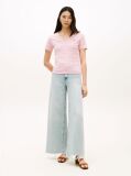 Multi V-Neck Slim Fit T-Shirt  Women
