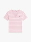 Multi V-Neck Slim Fit T-Shirt  Women