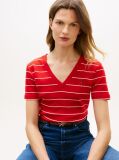 Multi V-Neck Slim Fit T-Shirt  Women
