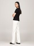 Black V-Neck Slim Fit T-Shirt  Women